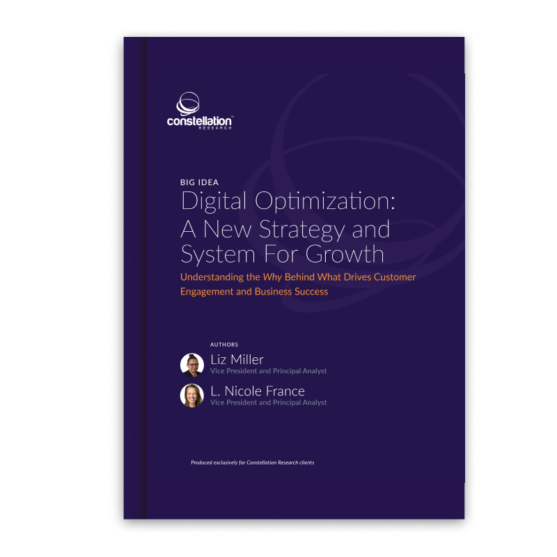 Digital optimization for customer engagement and business success cover