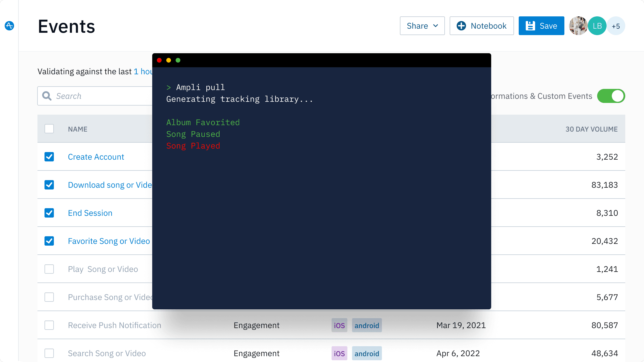 built-in developer toolkit and data observability illustration