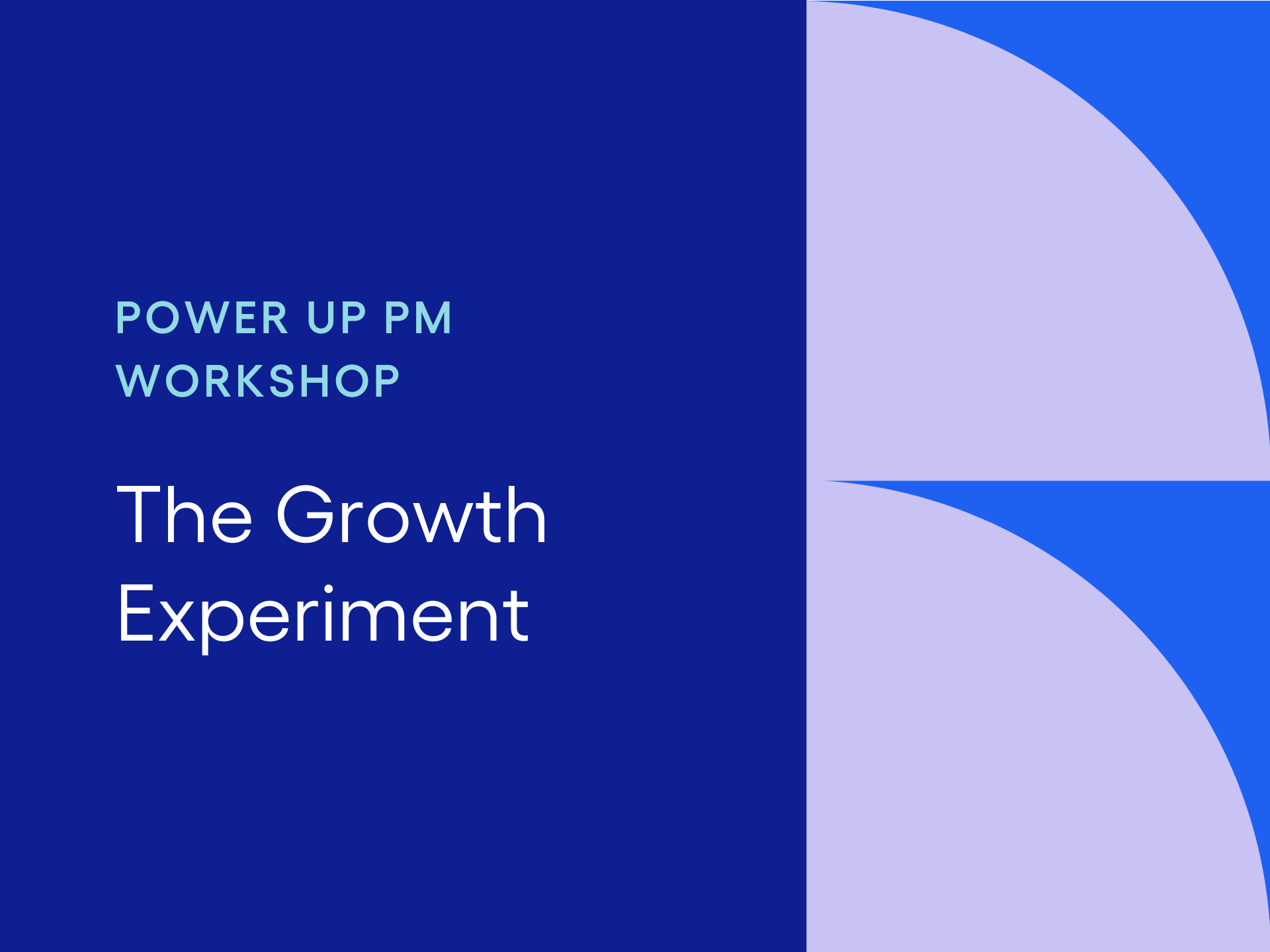 The Growth Experiment Machine