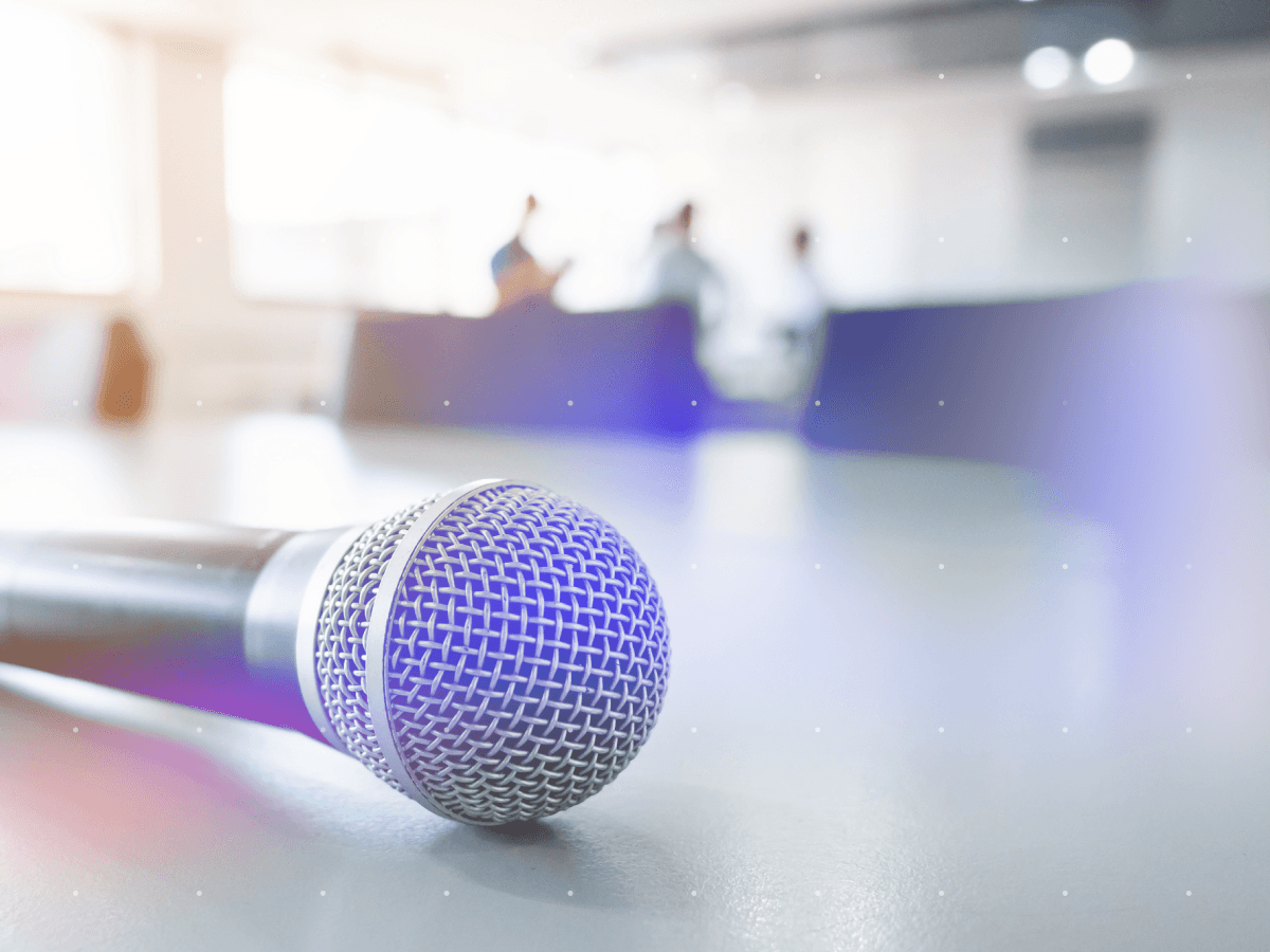 Plataforma de eventos que mostra a inscrição em eventos virtuais e presenciais