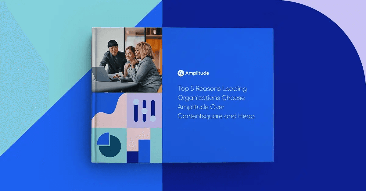 Blog post thumbnail comparing Amplitude, Contentsquare, and Heap