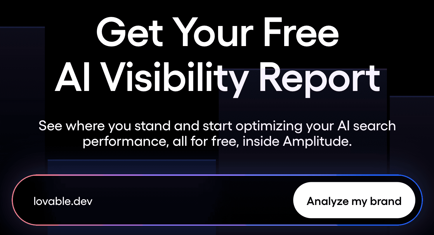 AI Visibility - get your free report