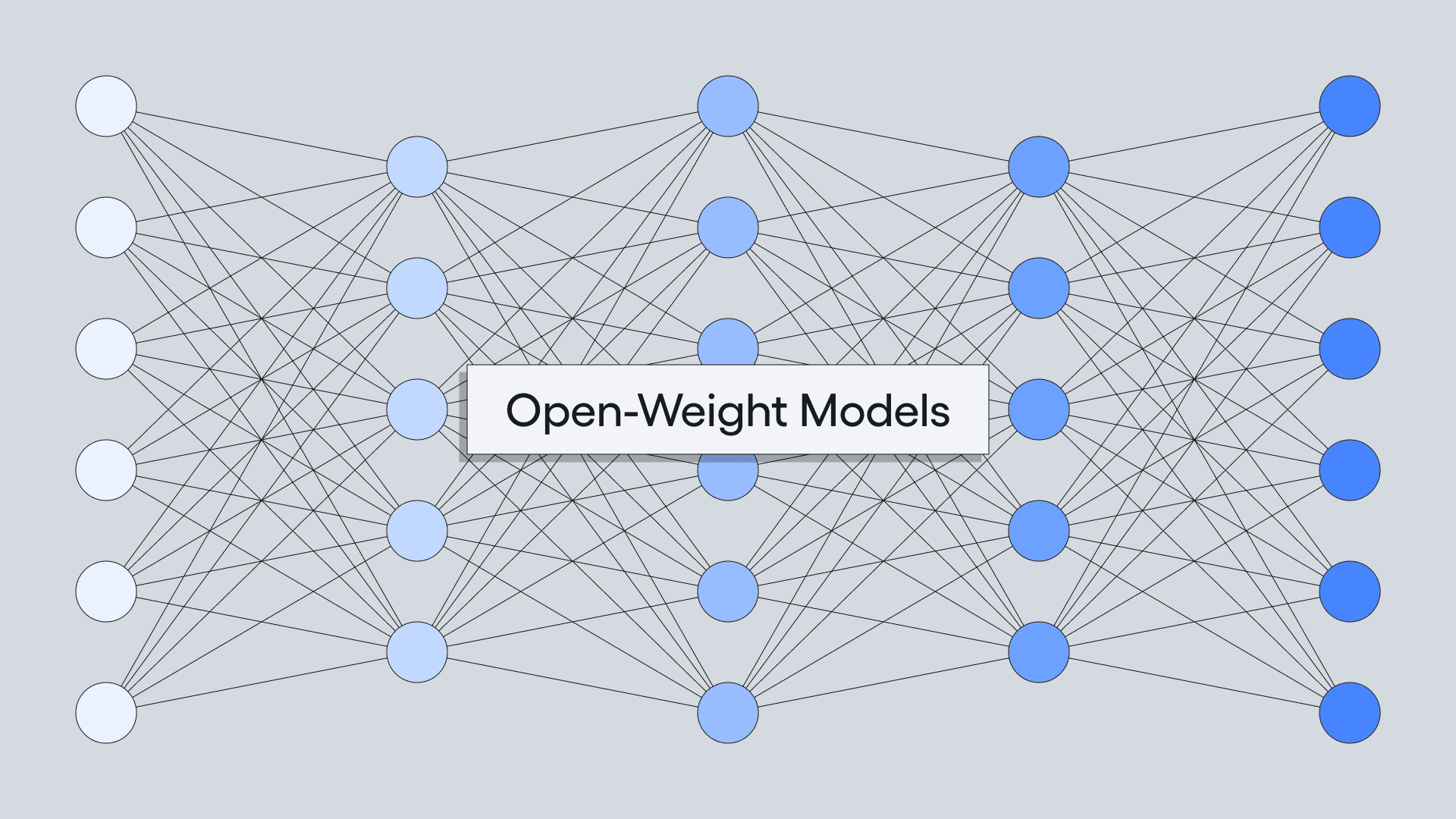 Open-weight models feature