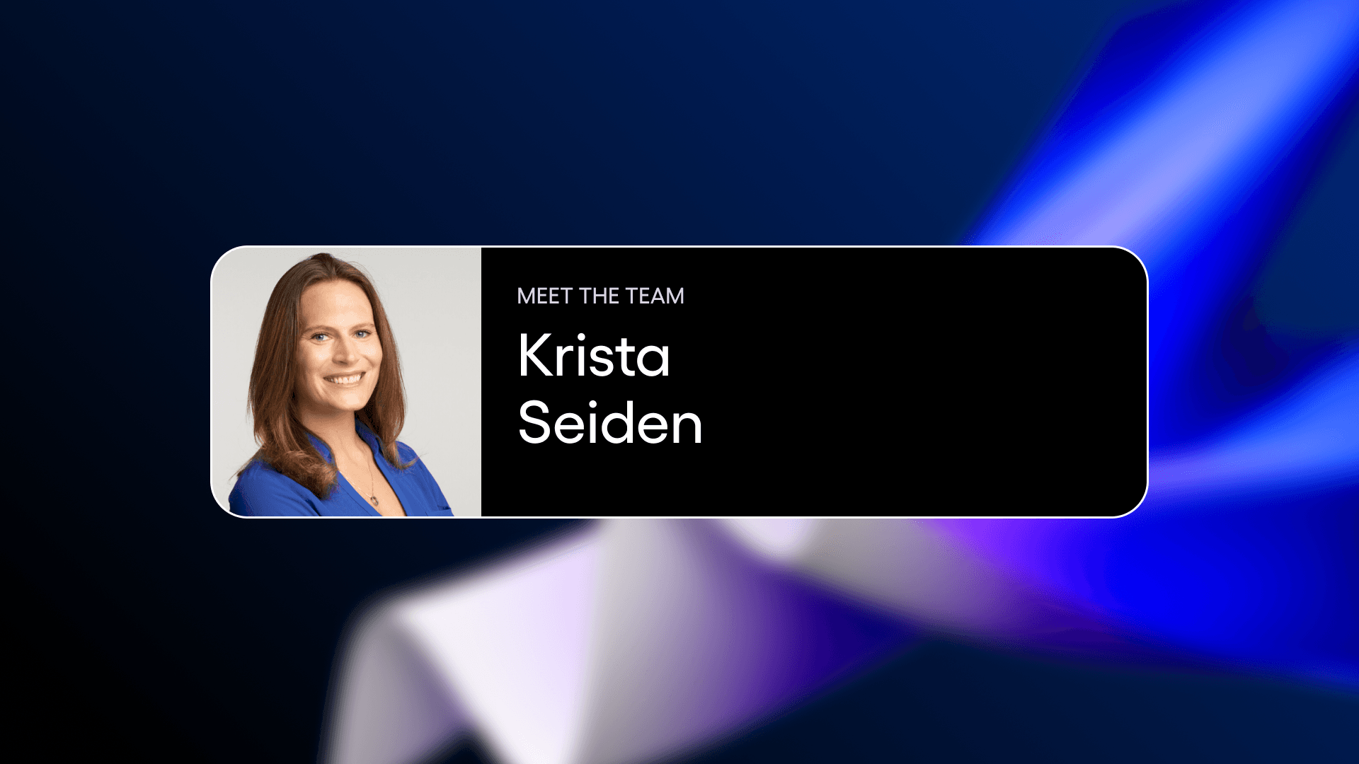 Krista Seiden joins Amplitude as Principal Product Evangelist