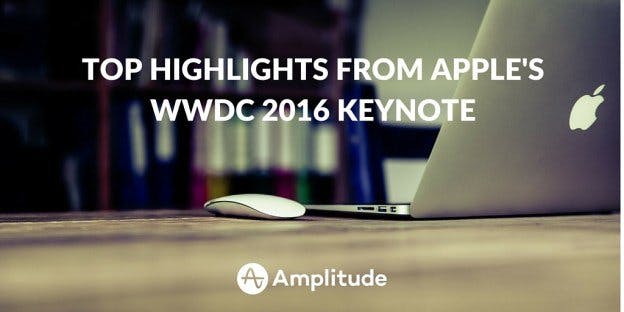 Highlights from Apple’s WWDC 2016 Keynote