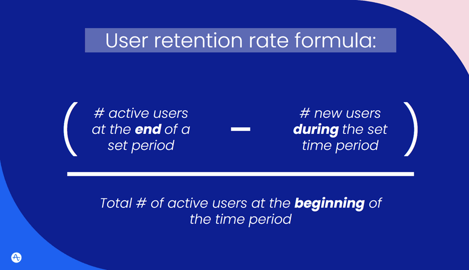 formula for user retention