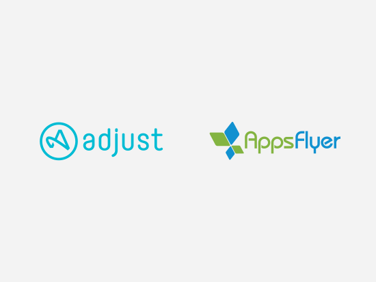 Adjust and Appsflyer logo