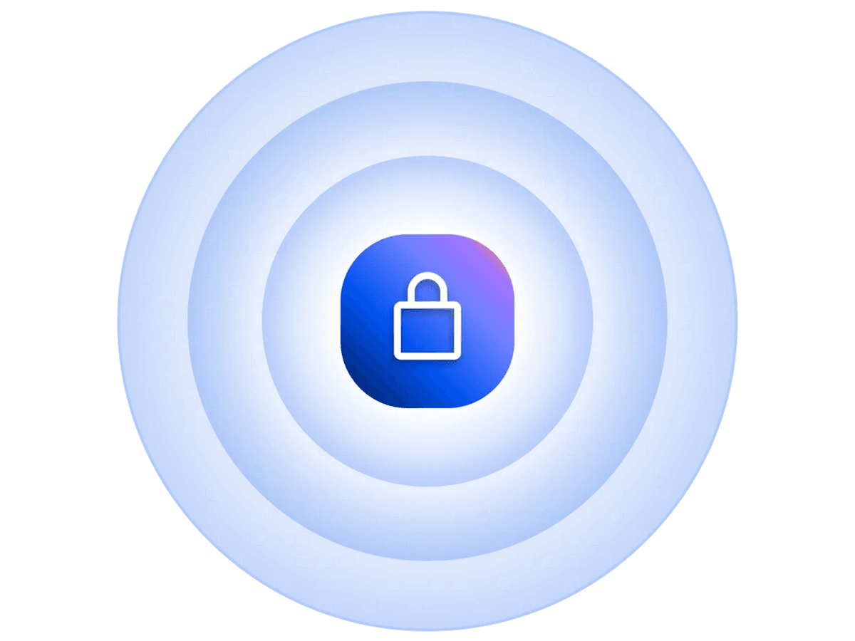 Security and compliance certifications showing GDPR, CCPA, and ISO certifications