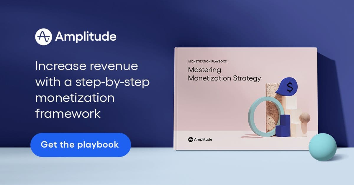Monetization playbook CTA